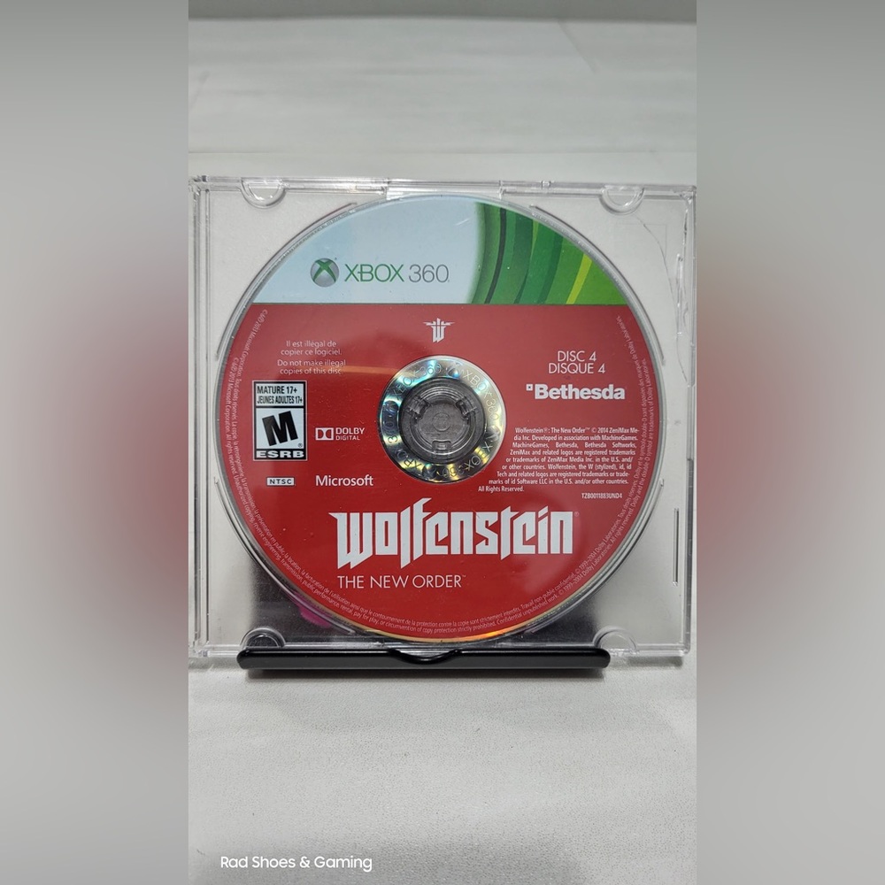 Wolfenstein Xbox 360 Game